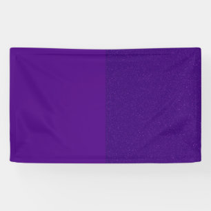 Benutzerdefiniertes lila-glitzerndes Randbanner Banner