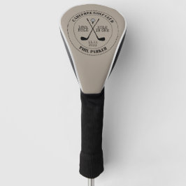 Benutzerdefiniertes Loch in einem Golfer Golf Headcover