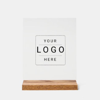 Benutzerdefiniertes Logo Acrylschild