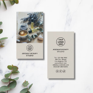Benutzerdefiniertes Logo Aromatherapie-Spa Profess Visitenkarte