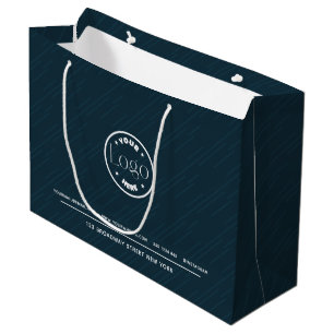 Benutzerdefiniertes Logo   Business Promotional Na Große Geschenktüte