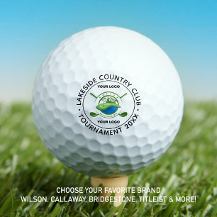 Benutzerdefiniertes Logo Corporate Golf Club Titel Golfball