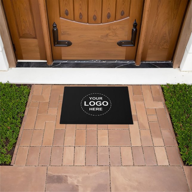 Benutzerdefiniertes Logo-Doormat für Geschäftskund Fußmatte (Außenbereich)