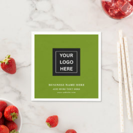 Benutzerdefiniertes Logo für Business Events Paper Serviette