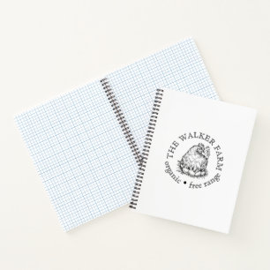 Benutzerdefiniertes Logo für die Förderung des Lan Notizbuch