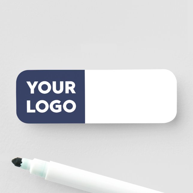 Benutzerdefiniertes Logo für die wiederverwendbare Namensschild (Beispiel)