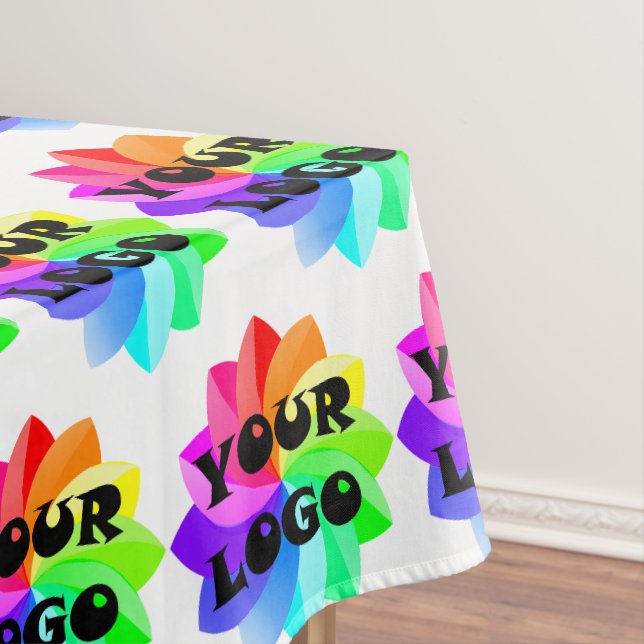 Benutzerdefiniertes Logo für Ihr Logo-Geschäftsfel Tischdecke (Beispiel)