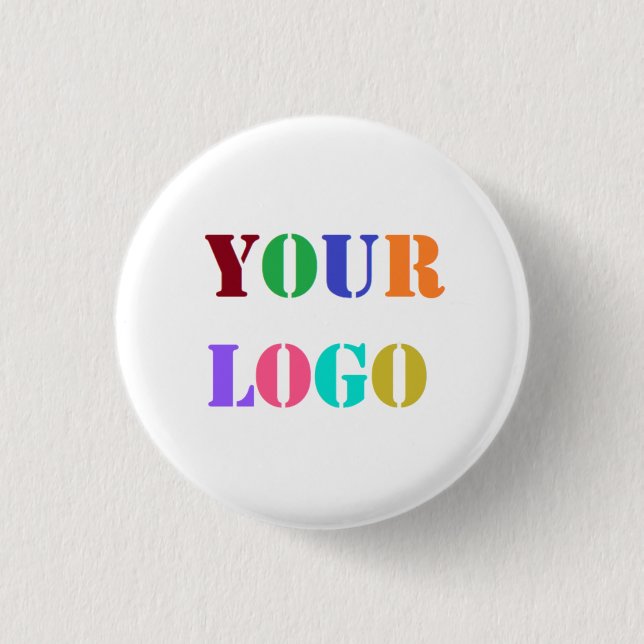 Benutzerdefiniertes Logo für Ihre Werbeaktion Button (Vorderseite)