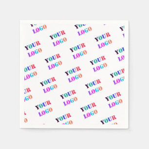 Benutzerdefiniertes Logo für Ihre Werbeaktion Pers Serviette