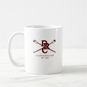 Benutzerdefiniertes Logo für Ruderverein Kaffeetasse