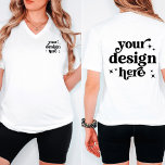Benutzerdefiniertes Logo für Vorderseite und Rücks T-Shirt<br><div class="desc">Der V-Nacken-T - Shirt ist der ideale , um Ihre Marke oder Teamgeist in einem personalisierten Stil zu präsentieren. Mit einer Vorder- und Rückseite-Druckoption kann Ihr Unternehmen oder Teamlogo auf beiden Seiten herausragen. Egal, ob Sie Ihr Unternehmen vertreten, ein Team fördern oder Markenbekleidung für Veranstaltungen erstellen - dieser T -...</div>