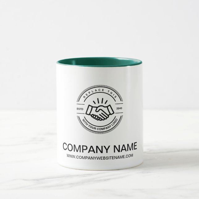 Benutzerdefiniertes Logo für Werbefirmen in der Fa Tasse (Zentrum)