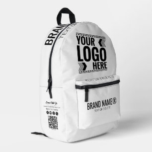 Benutzerdefiniertes Logo, Geschäfts- oder Markenlo Bedruckter Rucksack