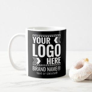 Benutzerdefiniertes Logo, Geschäfts- oder Markenlo Kaffeetasse