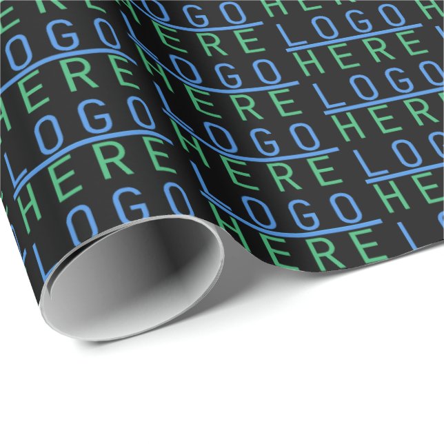 Benutzerdefiniertes Logo Geschenkpapier (Rolleneckpunkt)