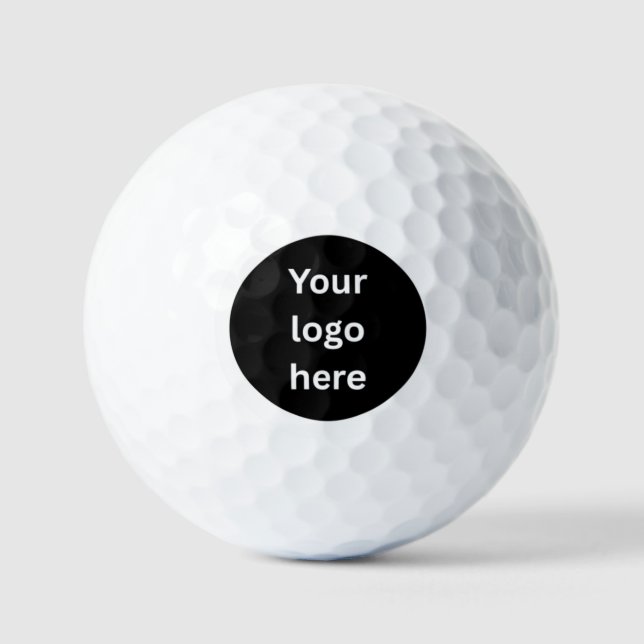 Benutzerdefiniertes Logo Golfball (Vorderseite)