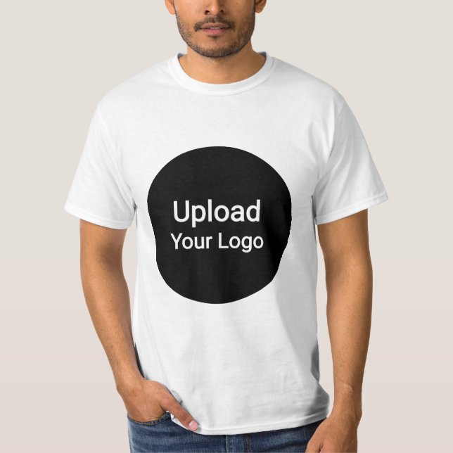 Benutzerdefiniertes Logo hochladen | Personalisier T-Shirt (Vorderseite)