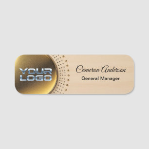 Benutzerdefiniertes Logo Mitarbeiter Magnetic oder Namensschild
