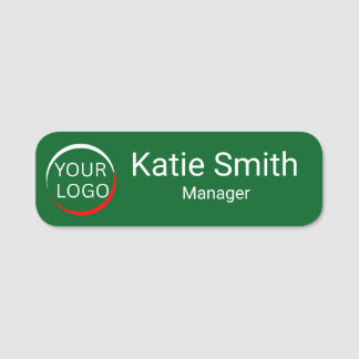 Benutzerdefiniertes Logo Mitarbeiter Personalisier Namensschild