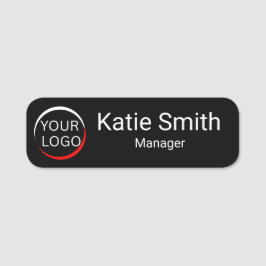 Benutzerdefiniertes Logo Mitarbeiter Personalisier Namensschild