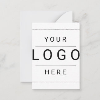 Benutzerdefiniertes Logo Mitteilungskarte