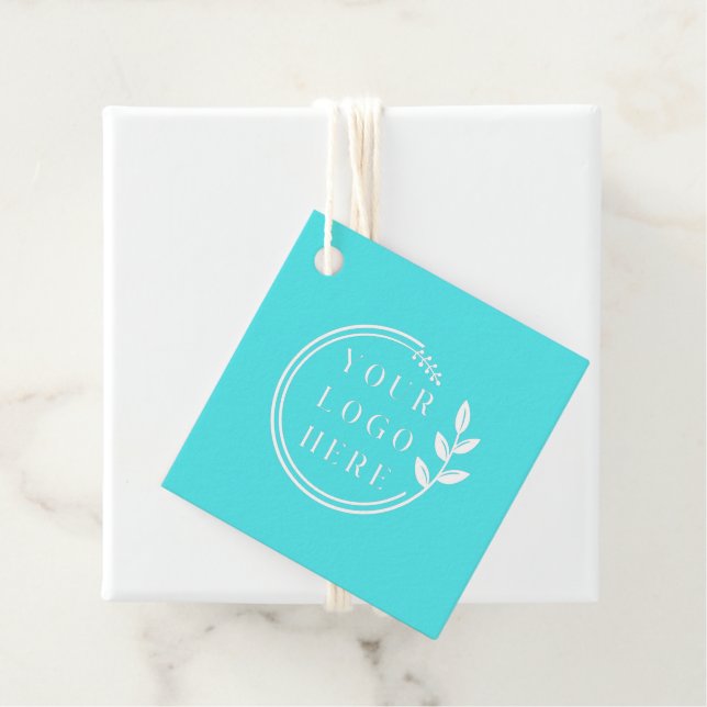 Benutzerdefiniertes Logo Modern Minimalistische So Geschenkanhänger (Beispiel)