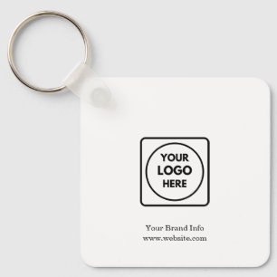 Benutzerdefiniertes Logo   Modernes minimalistisch Schlüsselanhänger