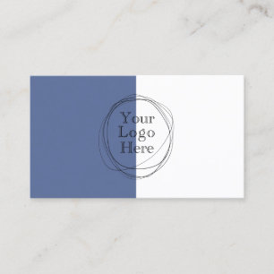 Benutzerdefiniertes Logo Modernes Minimalistisches Visitenkarte