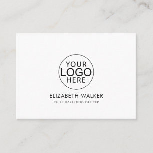 Benutzerdefiniertes Logo modernes Minimalistisches Visitenkarte