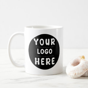 Benutzerdefiniertes Logo oder Bild für Unternehmen Kaffeetasse
