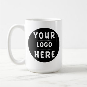 Benutzerdefiniertes Logo oder Bild für Unternehmen Kaffeetasse