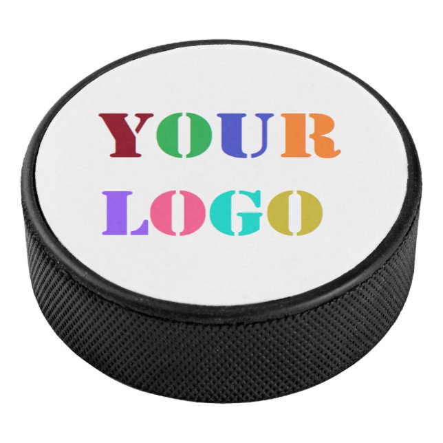 Benutzerdefiniertes Logo oder Foto Ihr Business Ho Eishockey Puck (3/4)