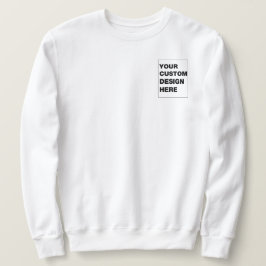 Benutzerdefiniertes Logo - Personalisierte Crewnec Sweatshirt