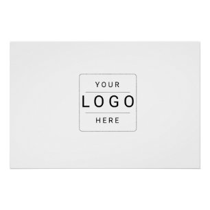 Benutzerdefiniertes Logo Poster