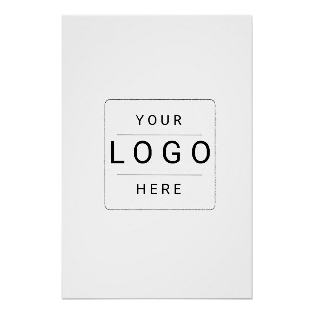 Benutzerdefiniertes Logo Poster (Vorderseite)