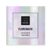 Benutzerdefiniertes Logo QR CODE Holographic Shop