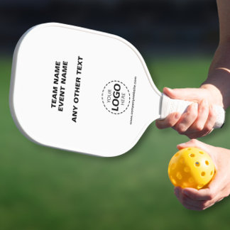 Benutzerdefiniertes Logo Team Event Pickleball Schläger