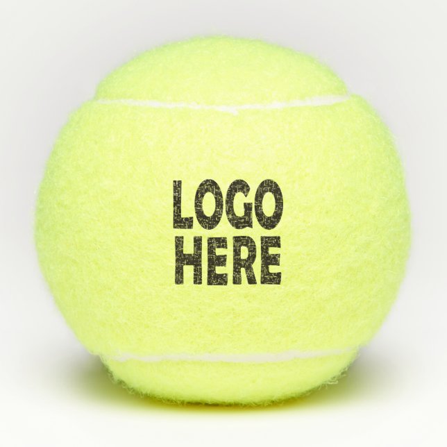Benutzerdefiniertes Logo Tennisbälle (Vorderseite)