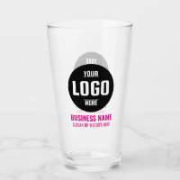 Benutzerdefiniertes Logo & Text 16oz Rosa personal