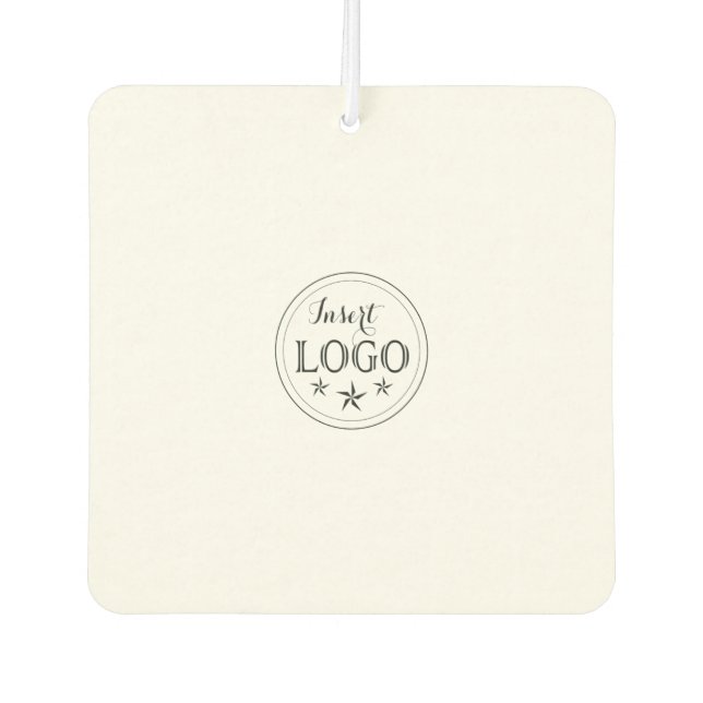 Benutzerdefiniertes Logo und QR-Code Luftkühler Autolufterfrischer (Vorderseite)