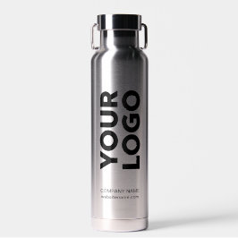 Benutzerdefiniertes Logo und Text auf 2 Seiten Sil Trinkflasche