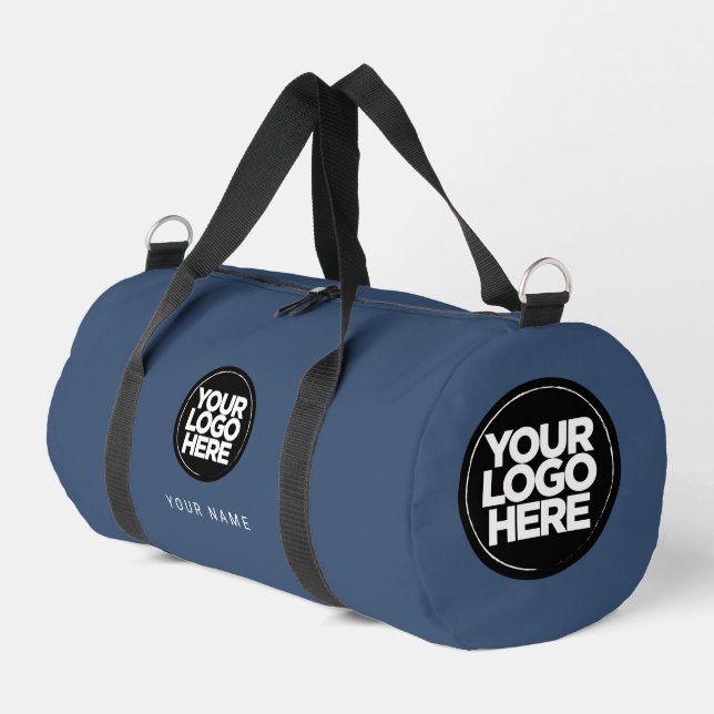 Benutzerdefiniertes Logo und Text Werbe Business F Duffle Bag (Linke Seite)