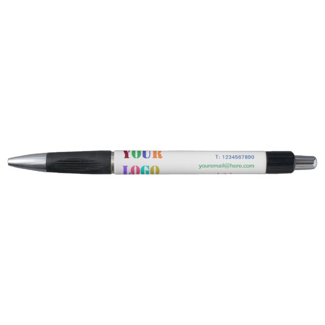 Benutzerdefiniertes Logo und Text-Werbe-Pen - Ihre Kugelschreiber (Vorderseite)
