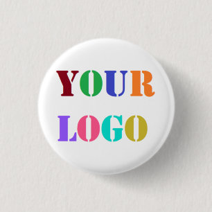 Benutzerdefiniertes Logo Werbeunternehmen Personal Button