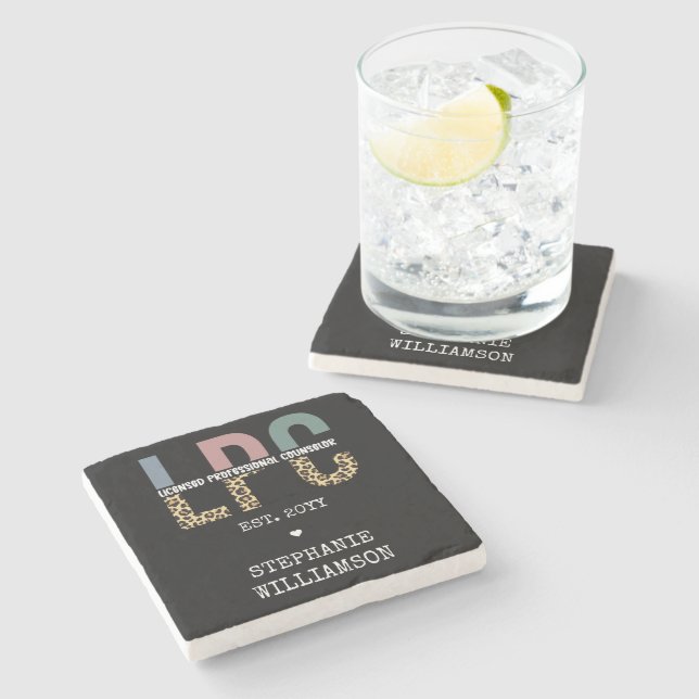 Benutzerdefiniertes LPC-lizenziertes Berufliches R Steinuntersetzer (Seitenansicht)