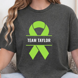 Benutzerdefiniertes Lymphom-Krebsbewusstseins-Unte T-Shirt