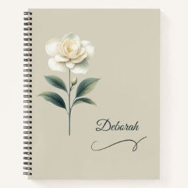Benutzerdefiniertes Magnolien Notizbuch