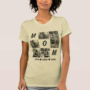Benutzerdefiniertes Mama-Foto-Shirt: Personalisier T-Shirt