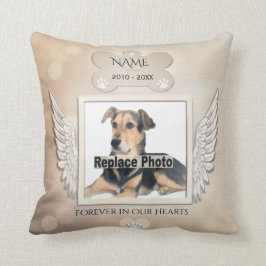 Benutzerdefiniertes Memorial für einen Hund Kissen