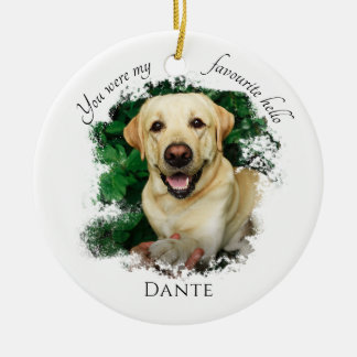 Benutzerdefiniertes Memorial Sie waren mein Favori Keramik Ornament